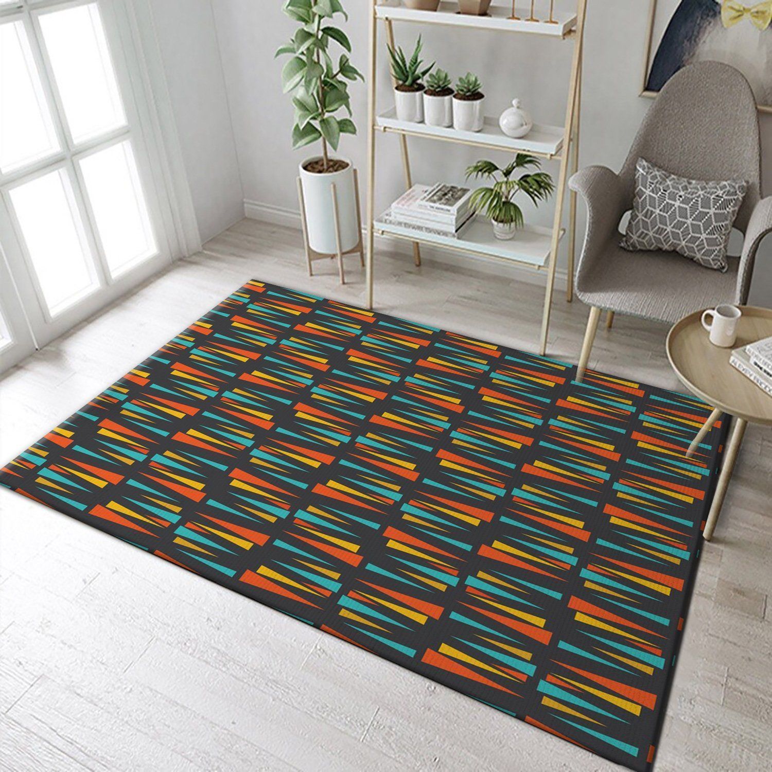 Midcentury Pattern 24 Area Rug Carpet