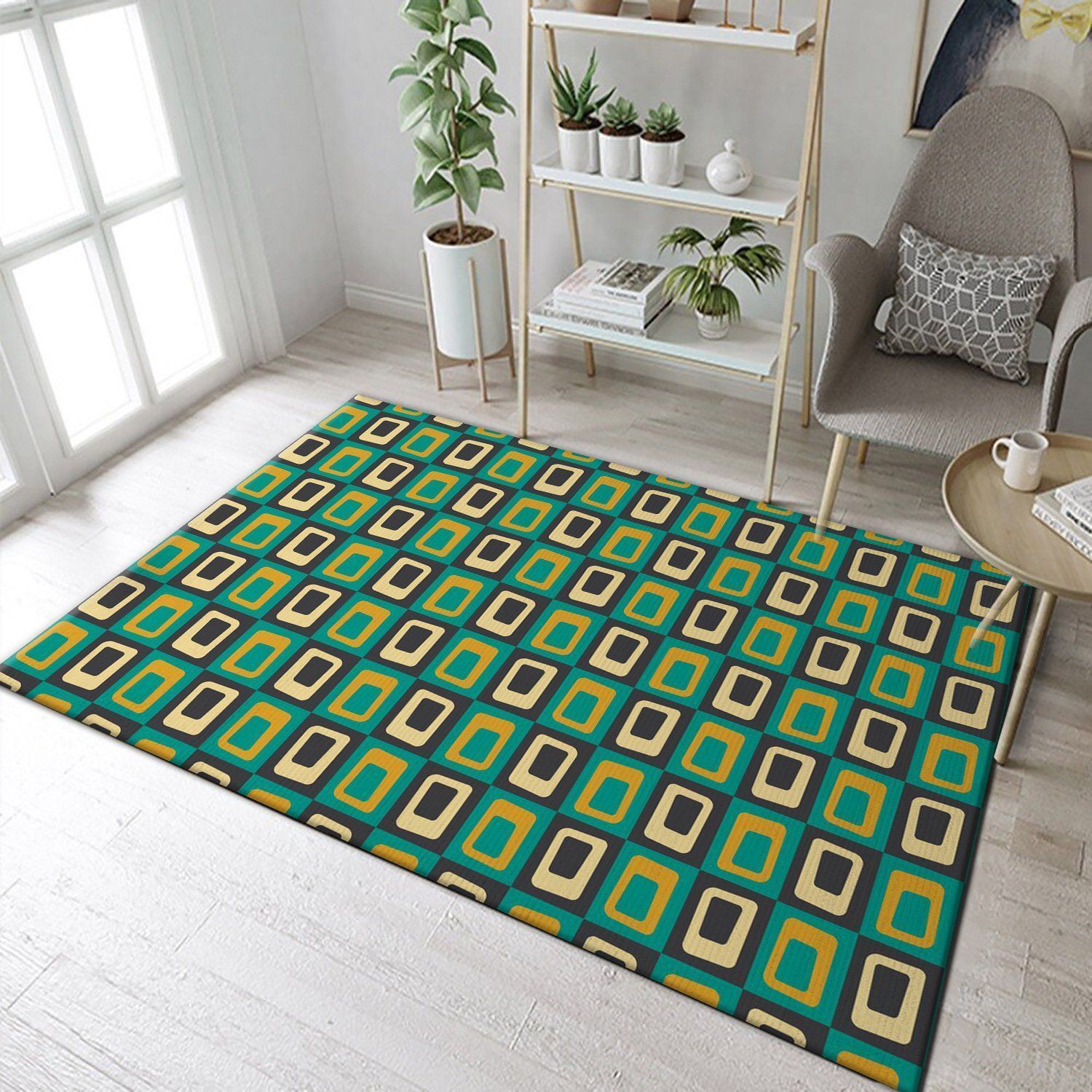 Midcentury Pattern 76 Area Rug