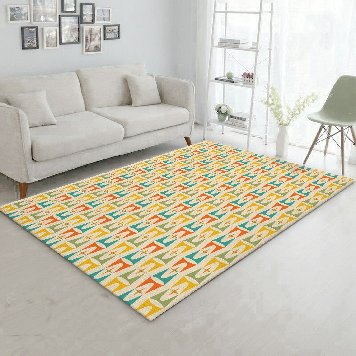 Midcentury Pattern 85 Area Rug