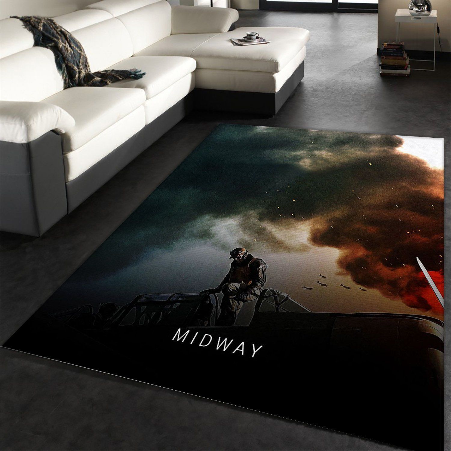 Midway Rug Movie Rug Home US Decor - Indoor Outdoor Rugs