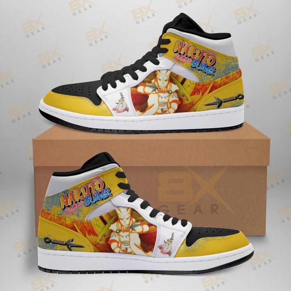 Minato Kazekage Naruto Shoes Anime Sneakers Air Jordan Shoes Sport Sneakers