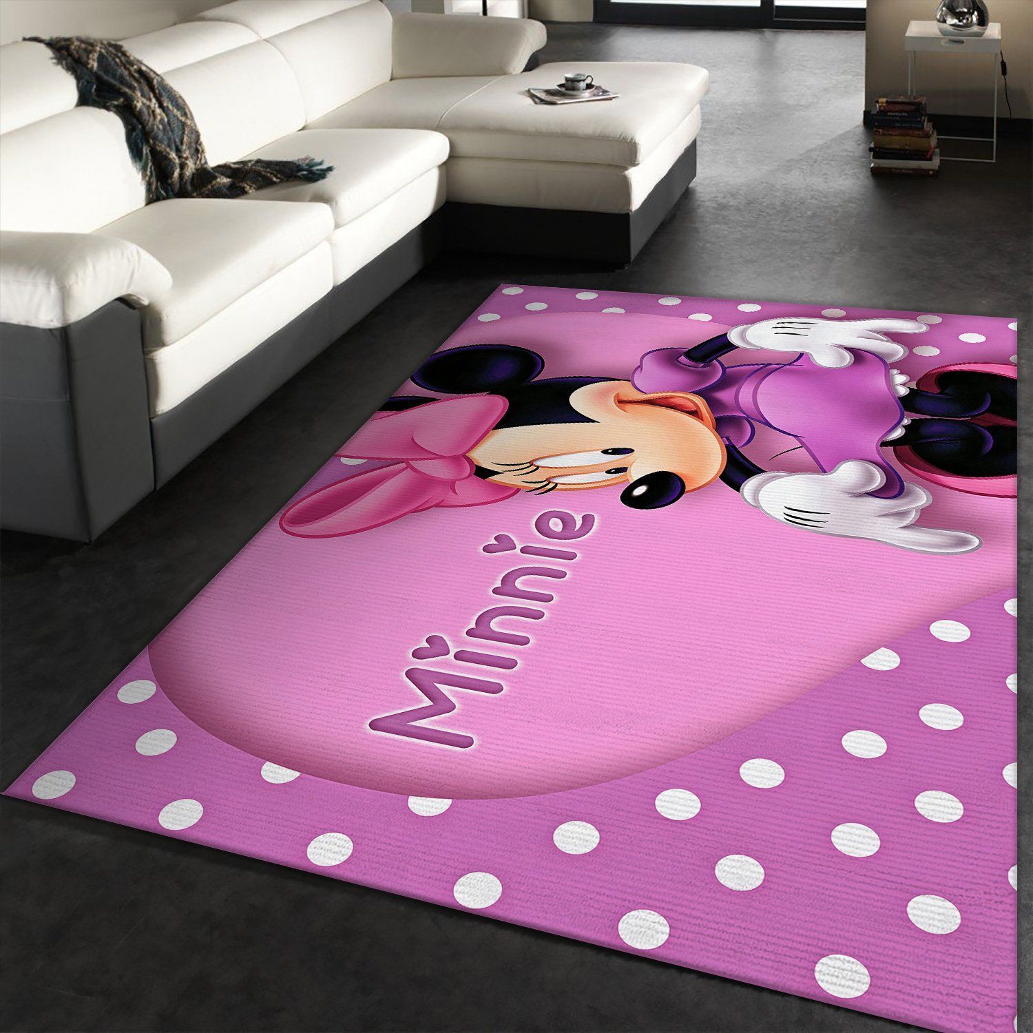 Minnie Mouse Area Rugs Disney Movies Living Room Carpet FN121207 Local Brands Floor Decor The US Decor - Indoor Outdoor Rugs