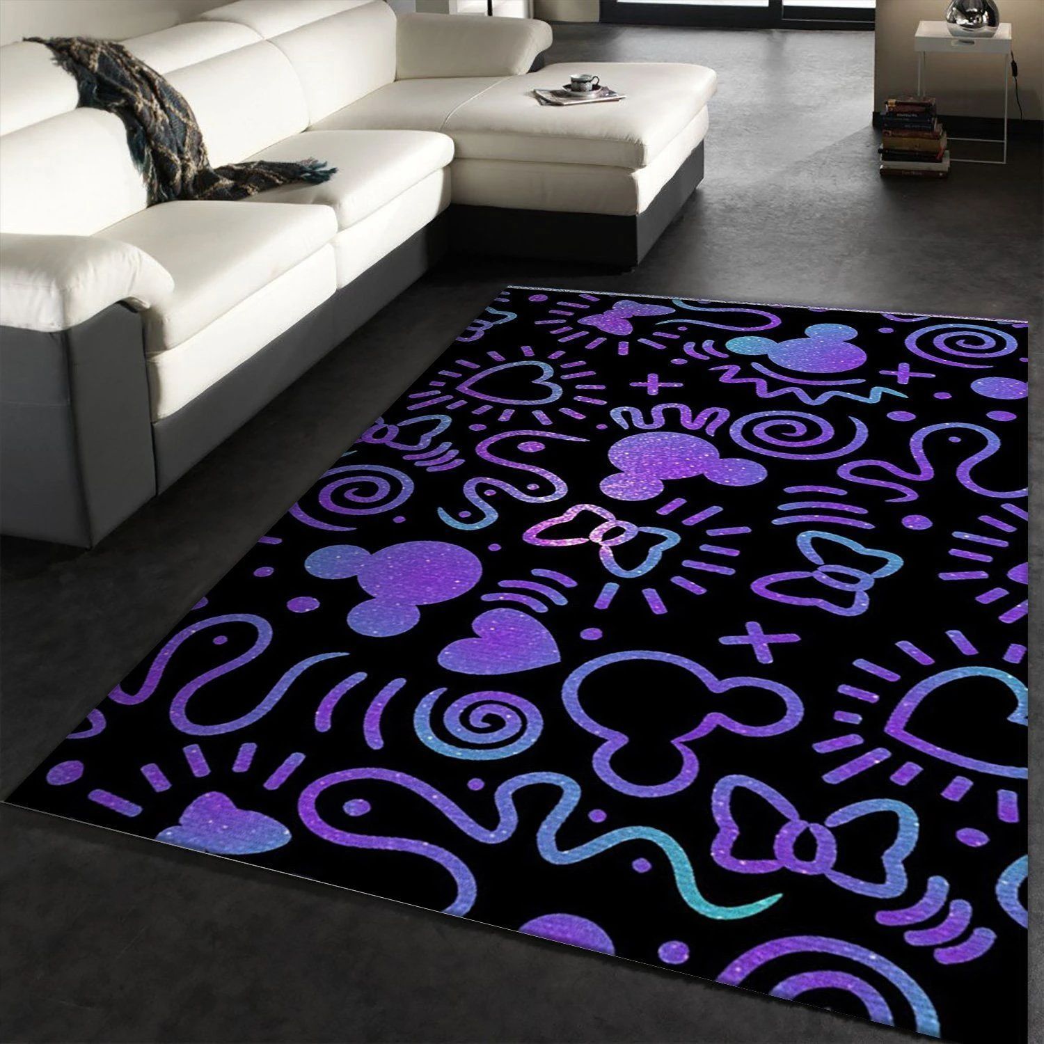 Minnie Mouse Movie Area Rug, Kitchen Rug, Christmas Gift US Decor - Indoor Outdoor Rugs