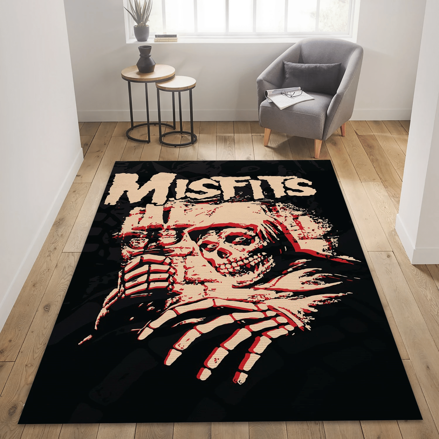 Misfits Band Area Rug