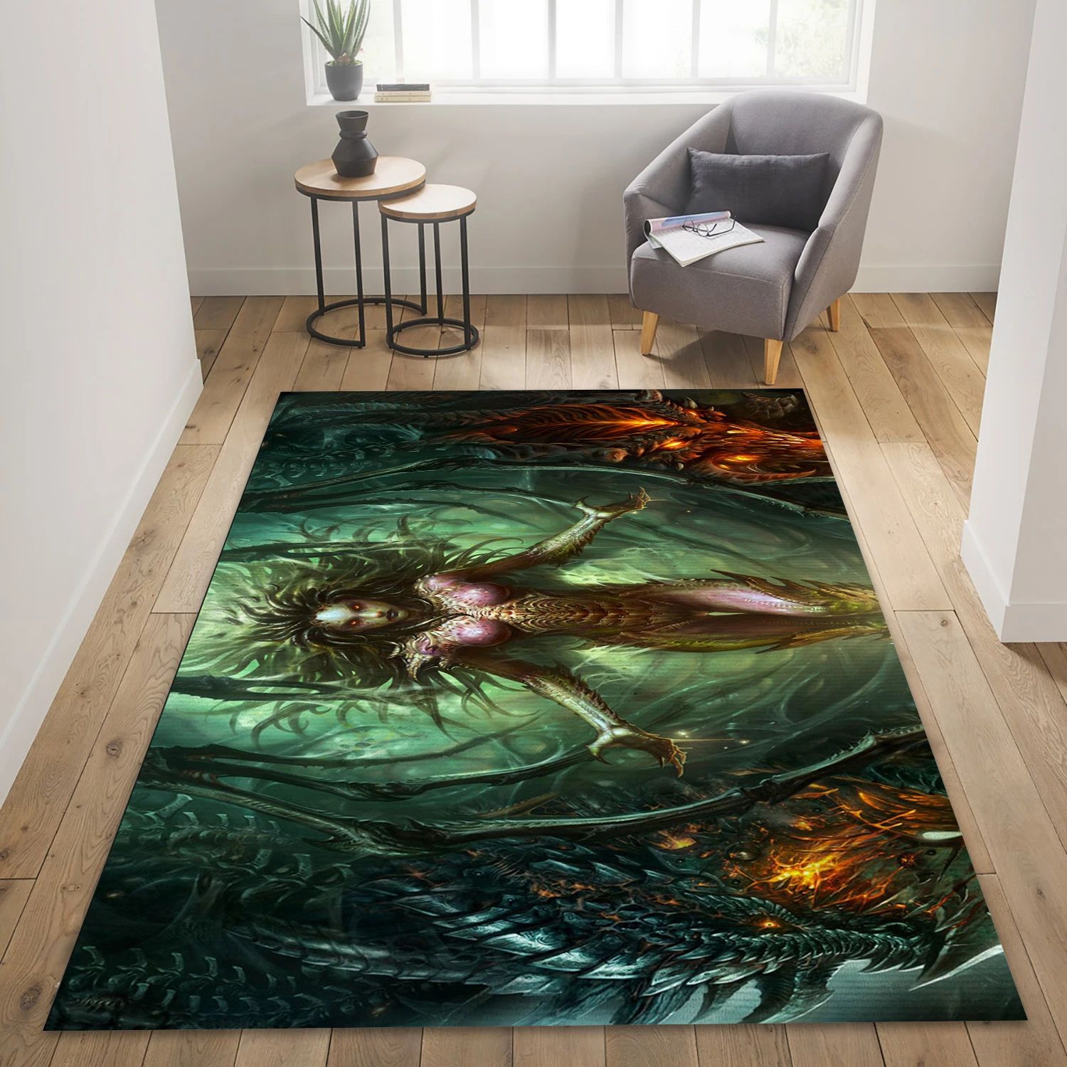 Mistress Of Dragons Video Game Reangle Rug