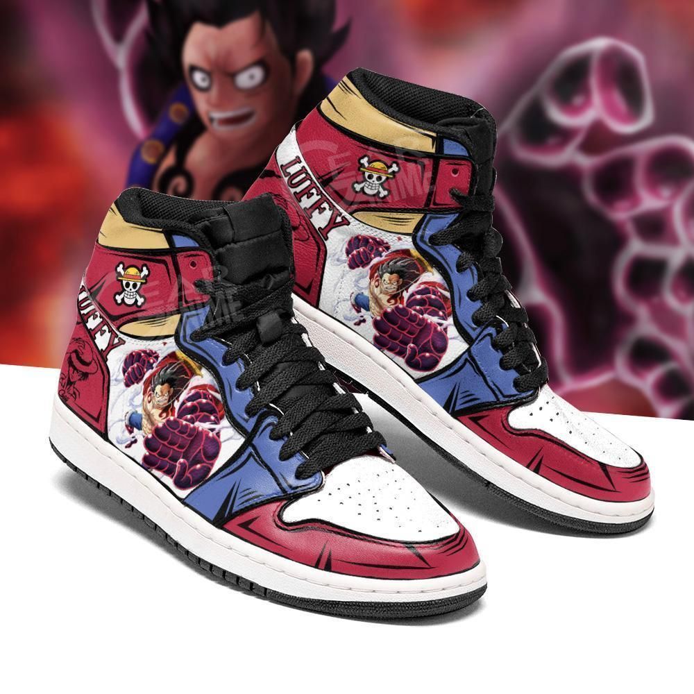 Monkey D Luffy Gear 4 One Piece Anime Air Jordan 2021 Shoes Sport Sneakers