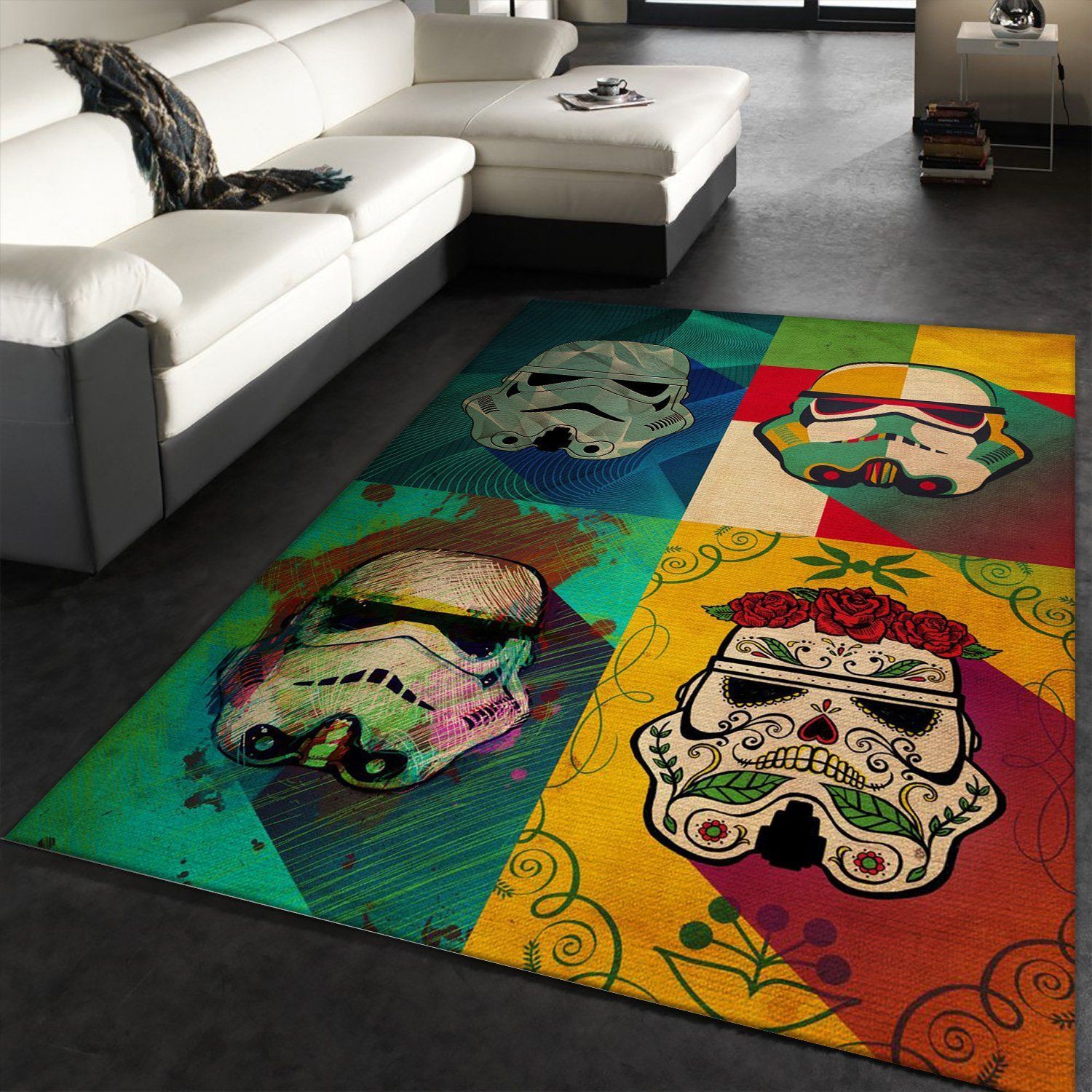 Muerte Squad Star War Pop Art Rug