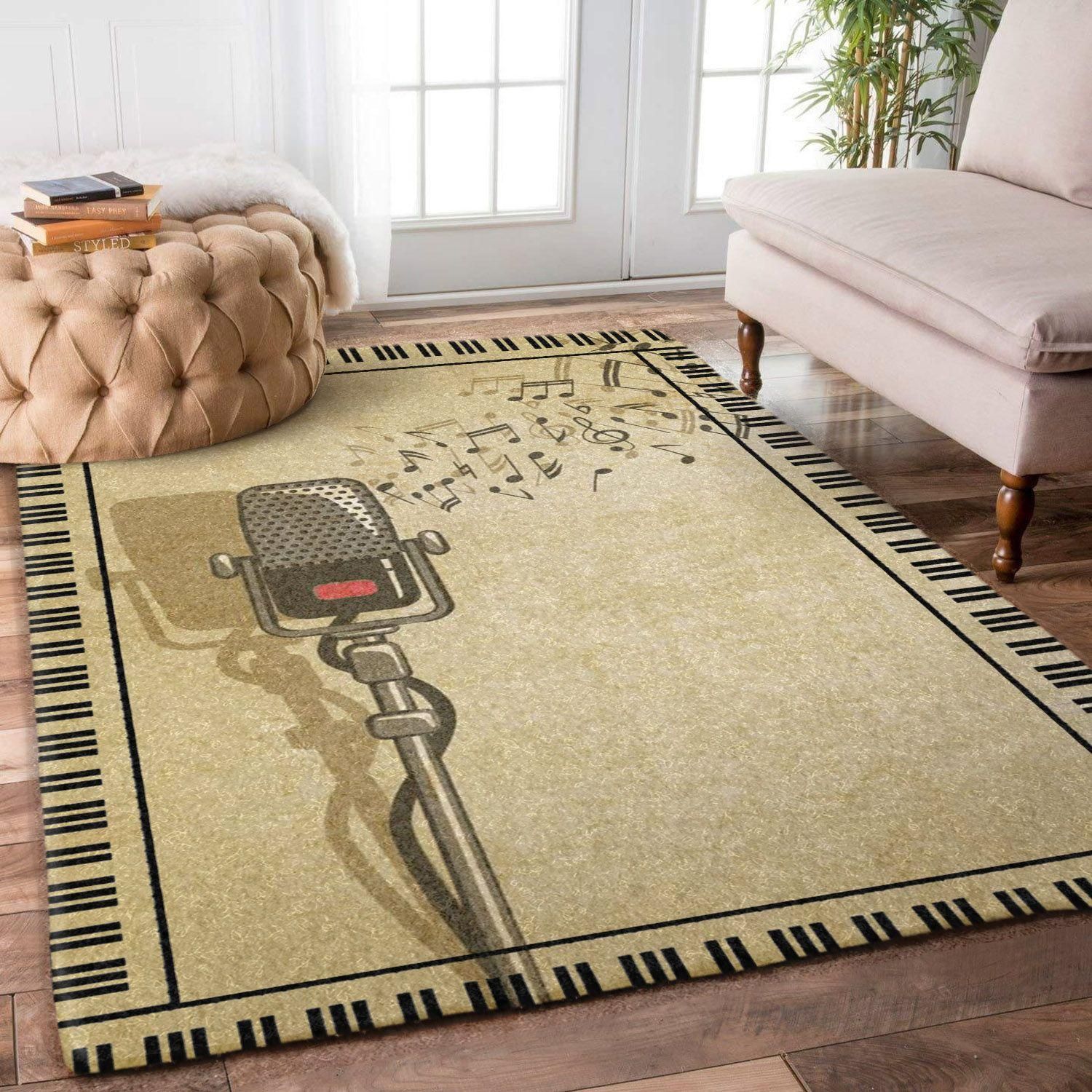 Music Rug Chrismas Gift - Indoor Outdoor Rugs