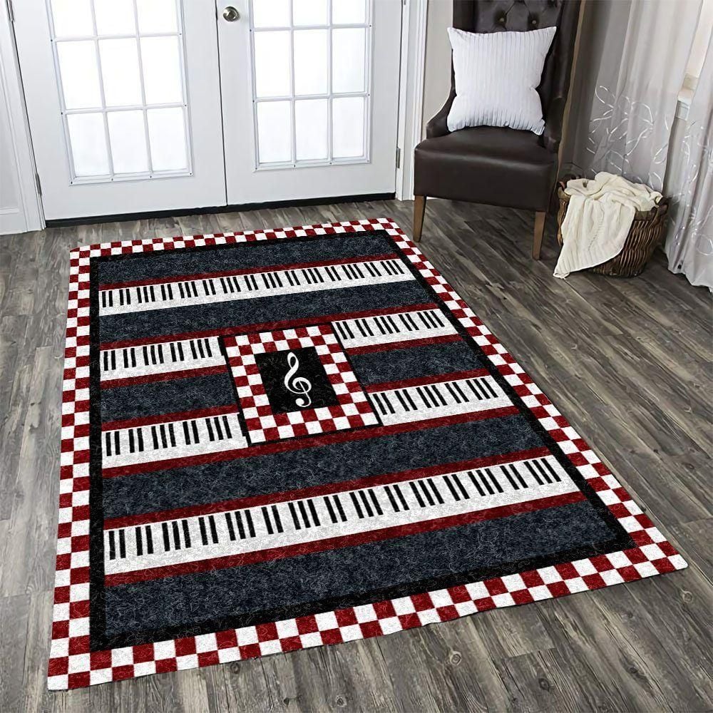 Music Rug Chrismas Gift - Indoor Outdoor Rugs