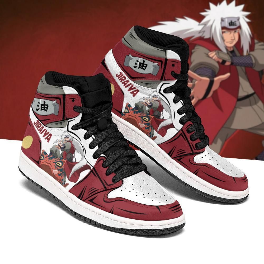 Naruto Jiraiya Shoes Skill Costume Anime Sneakers Air Jordan Shoes Sport