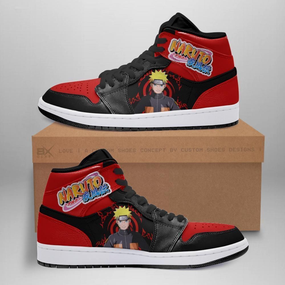 Naruto Shoes Anime Jordan Sneakers Fan Gift Anime 
Air inspired style Shoes Sport