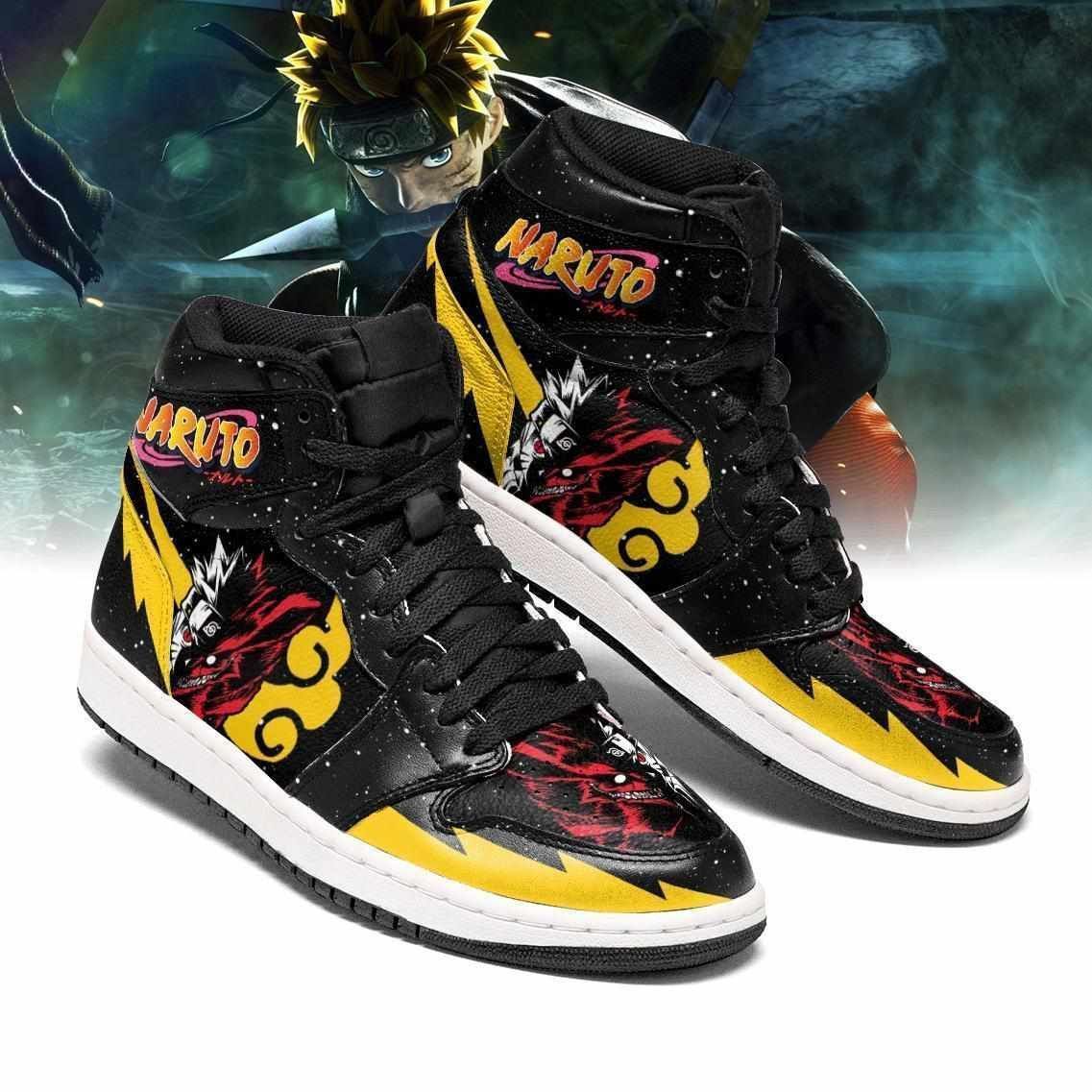 Naruto Top Air Jordan Shoes Sport Sneakers