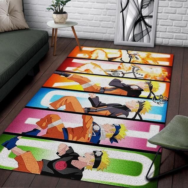 Naruto Uzumaki Area Rug Chrismas Gift - Indoor Outdoor Rugs