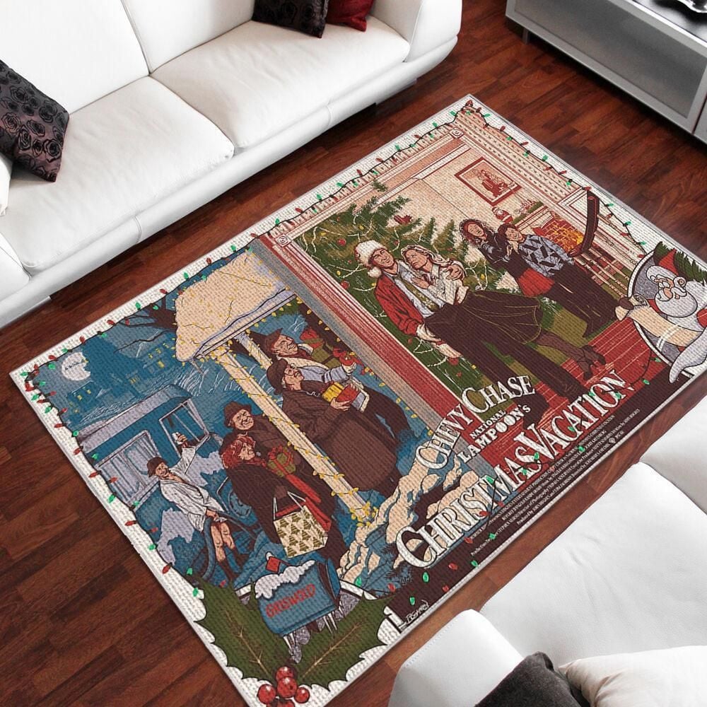 National Lampoon S Christmas Vacation Area Rug - Indoor Outdoor Rugs