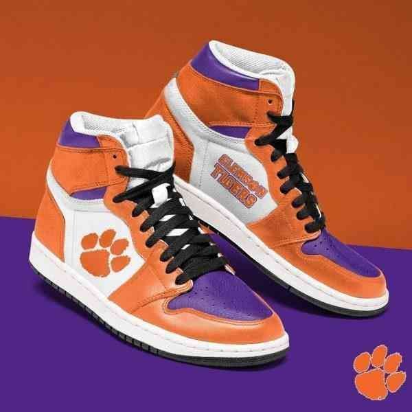 Ncaa Clemson Tigers Air Jordan 2021 Limited Eachstep Shoes Sport Sneakers