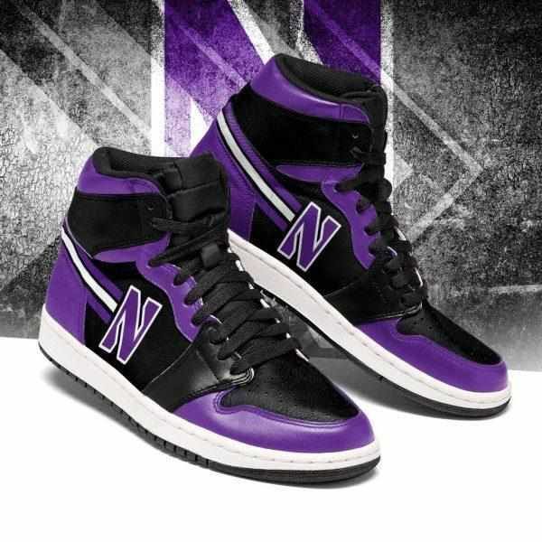 Ncaa Northwestern Wildcats Air Jordan 2021 Limited Eachstep Shoes Sport Sneakers