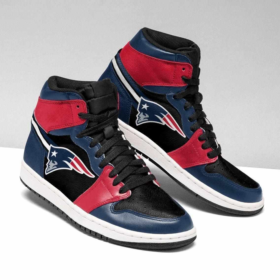 New England Patriots 2 Nfl Football Air Jordan Shoes Sport Sneakers