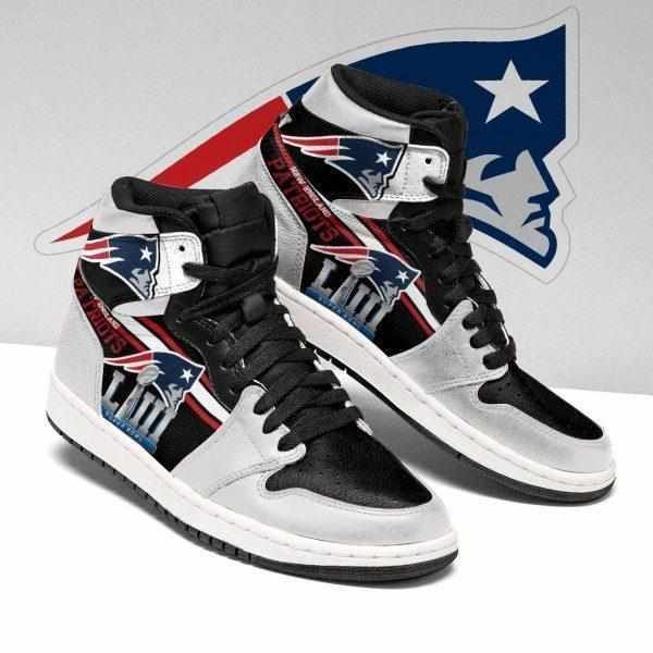 New England Pattriots 2 Nfl Football Air Jordan Shoes Sport Sneakers