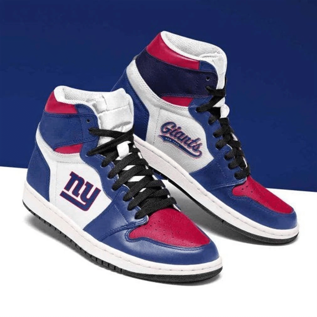 New York Giants Nfl Football Air Jordan Shoes Sport V146 Sneakers