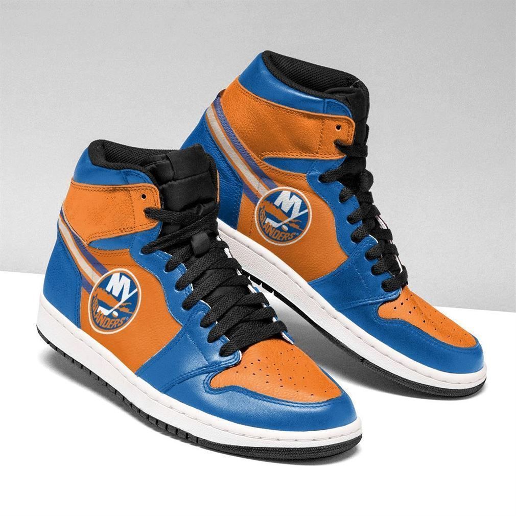 New York Islanders Nhl Air Jordan Shoes Sport Sneakers
