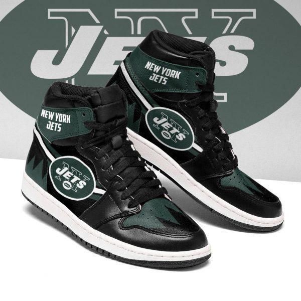 New York Jets Nfl Football Air Jordan Sneakers Shoes Sport