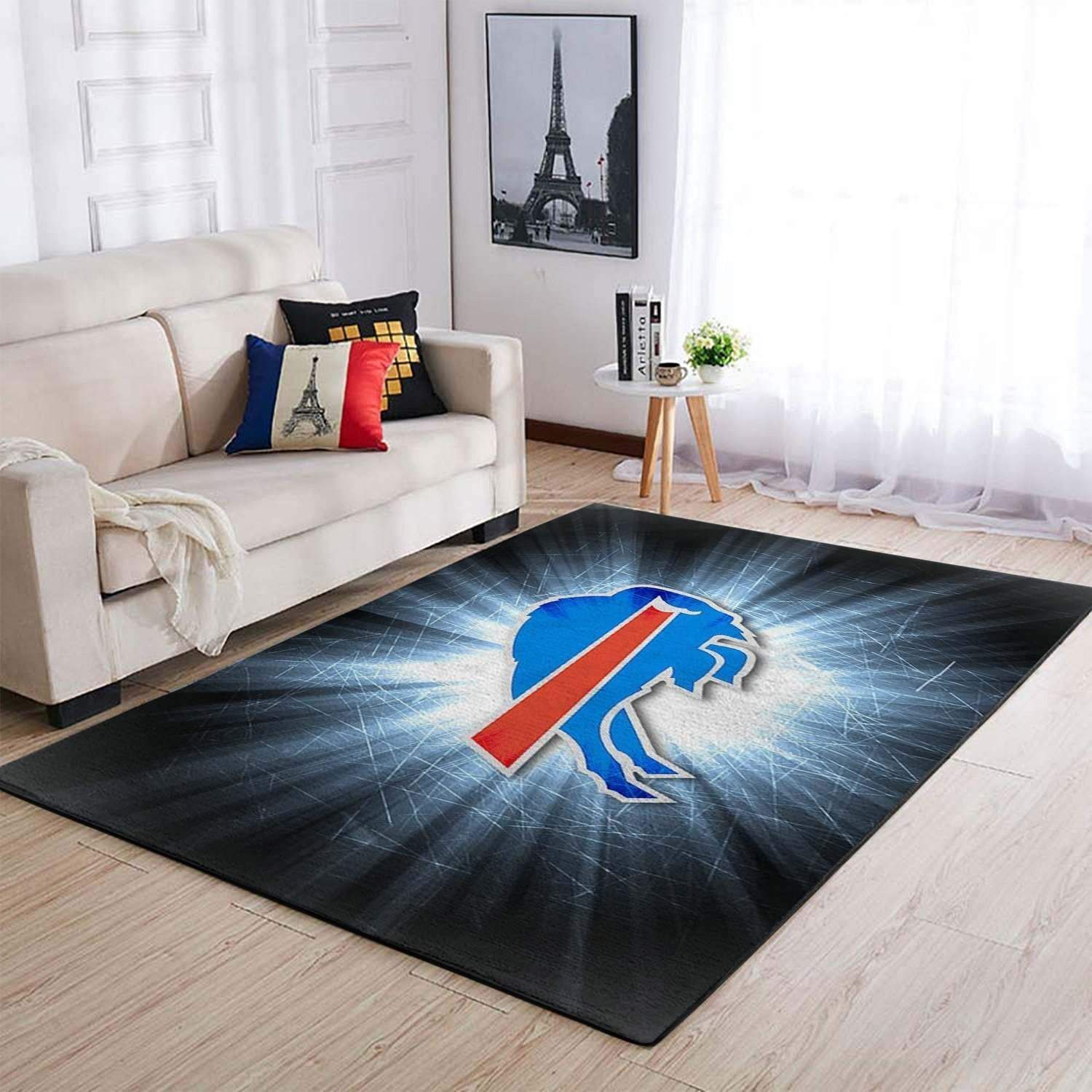 Nfl Football Team Buffalo Bills Rug Area Rug Home Decor - Indoor Outdoor Rugs