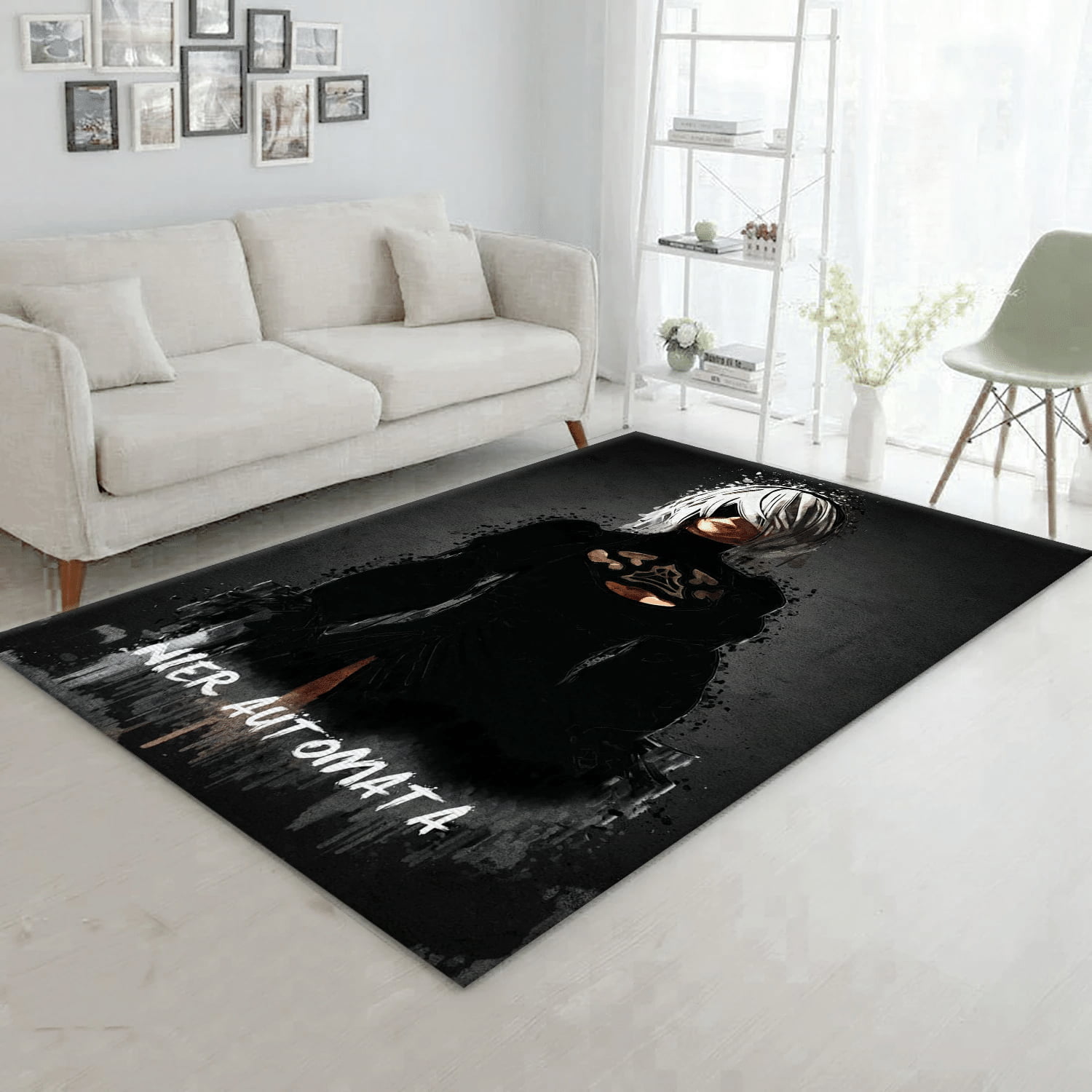 Nier Automata Gaming Area Rug