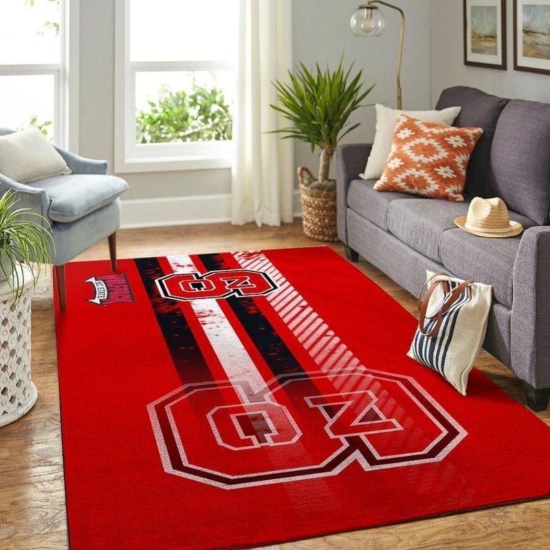 North Carolina State Wolfpack Ncaa Rug Room Carpet Sport Custom Area Floor Home Decor - Indoor Outdoor Rugs