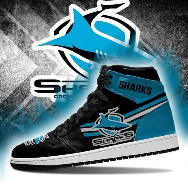 Nrl Cronulla Sutherland Sharks Air Jordan 2021 Shoes Sport Sneakers