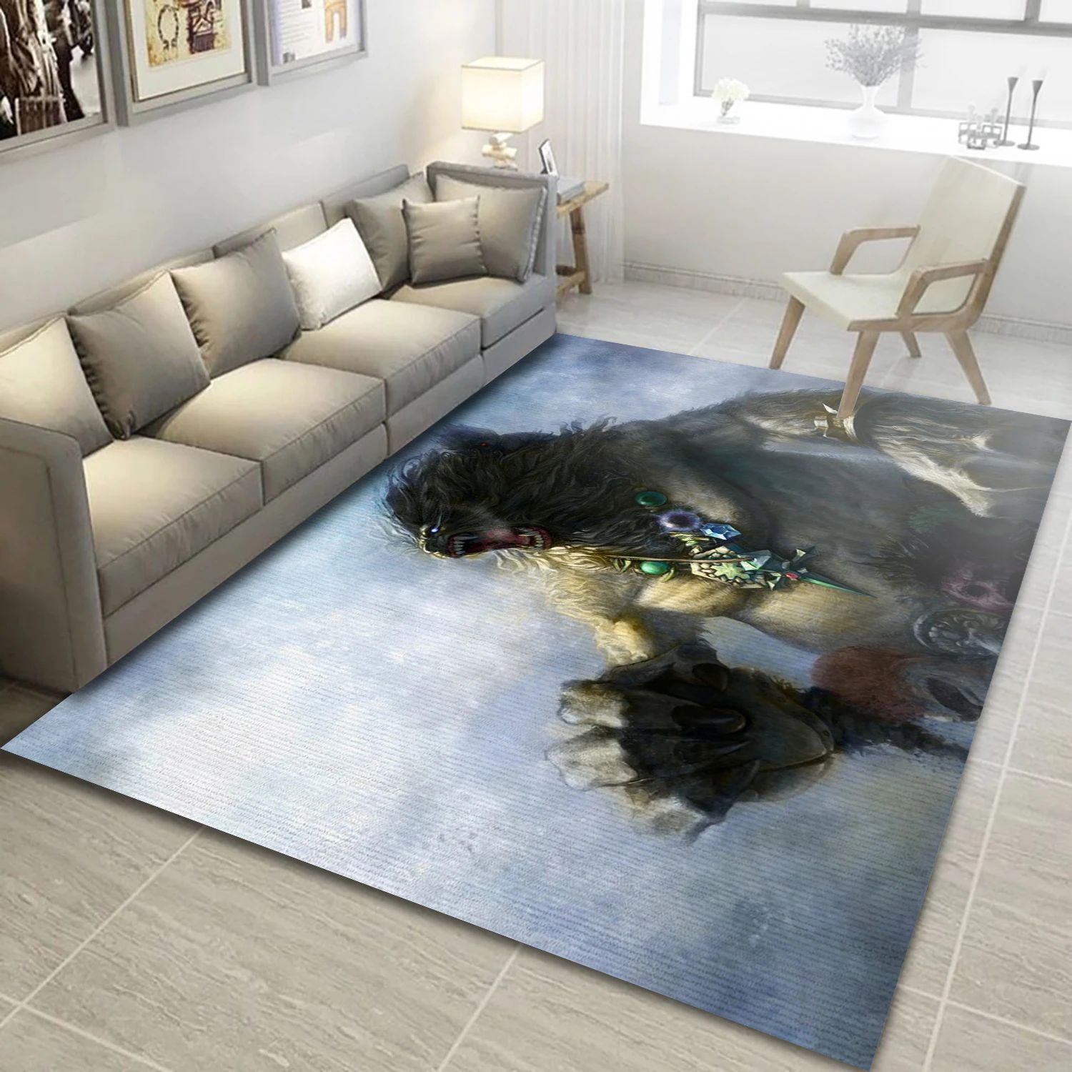 Nunu Game Area Rug Carpet