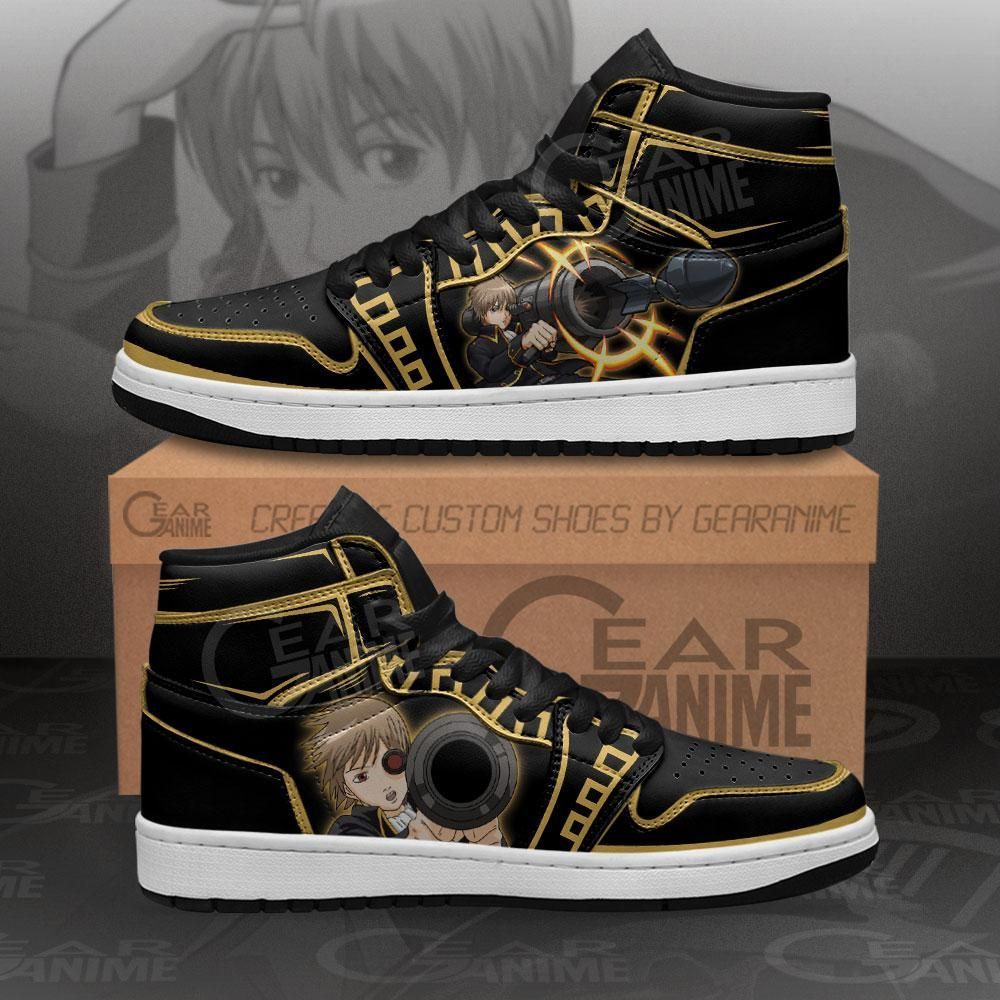 Okita Sougo Gintama Custom Anime Air Jordan Shoes Sport Sneakers