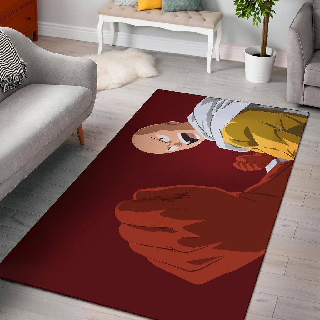 One Punch Man Area Rug Chrismas Gift - Indoor Outdoor Rugs