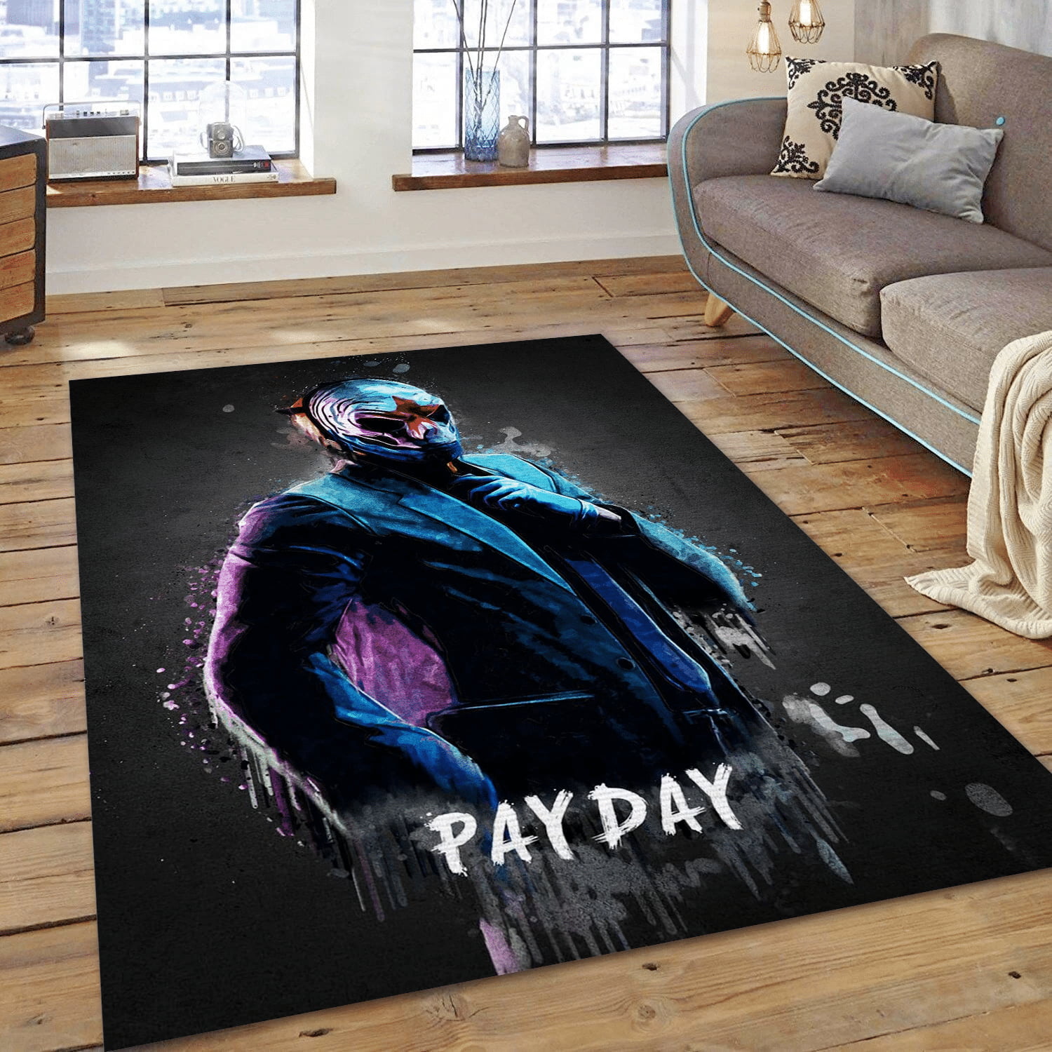 Payday Gaming Area Rug