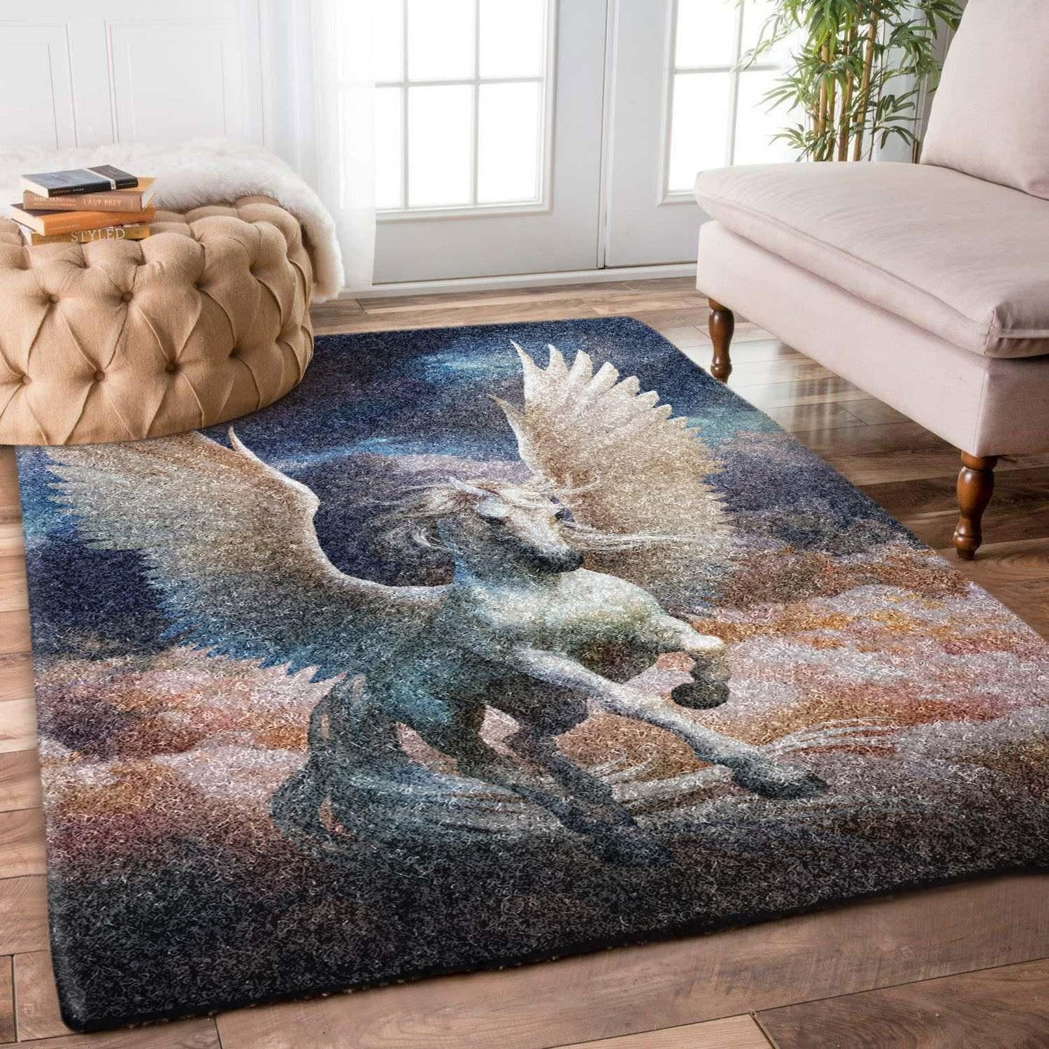 Pegasus Rug Chrismas Gift - Indoor Outdoor Rugs