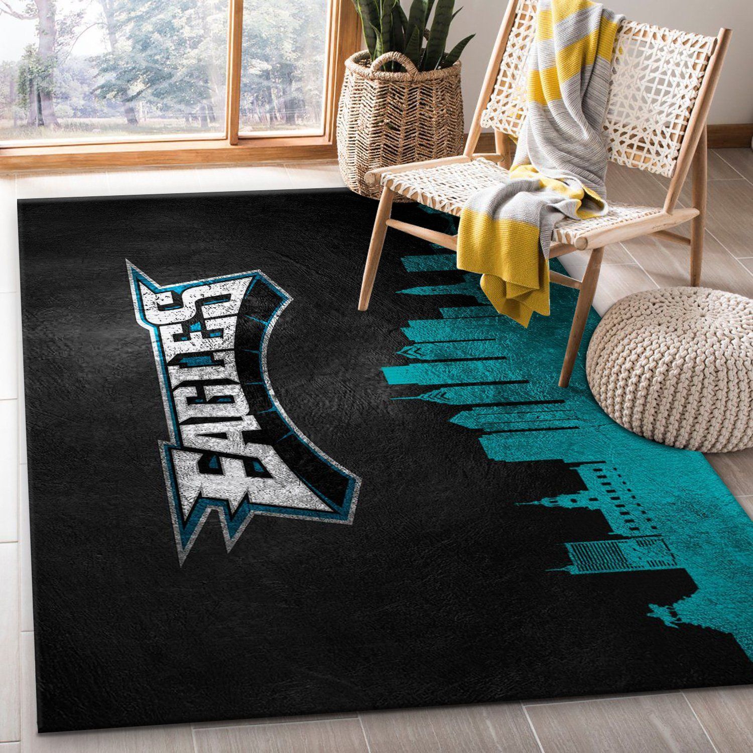 Philadelphia Eagles NFL Area Rug Carpet