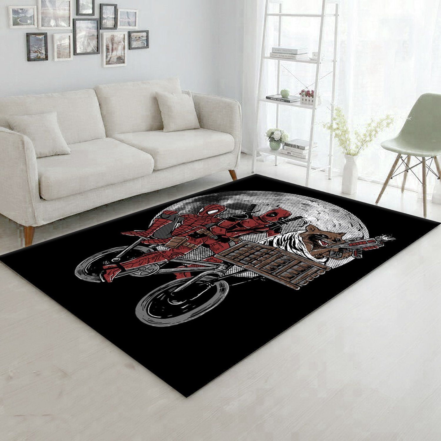 Phone Home Movie Area Rug