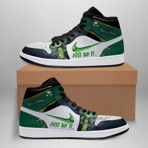 Pickle Rick Air Jordan Aj1109 Shoes Sport Sneakers