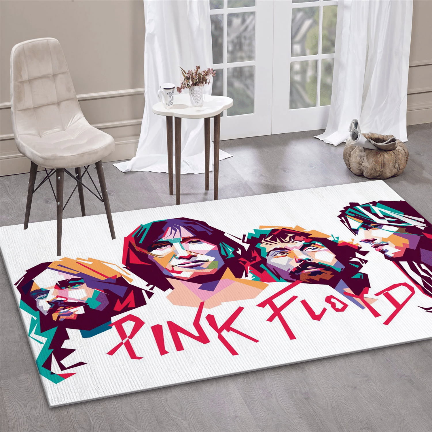 Pink Floyd Fulcolor Music Area Rug For Christmas, Living Room  Rug - Floor Decor - Indoor Outdoor Rugs