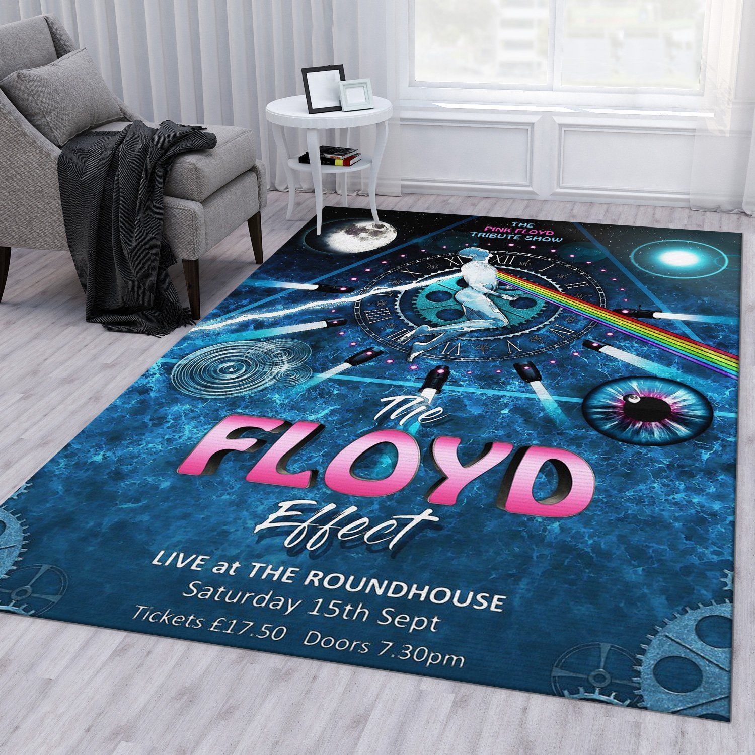 Pinkfloyd Paint Area Rug For Gift Bedroom Rug Home Decor Floor Decor - Indoor Outdoor Rugs