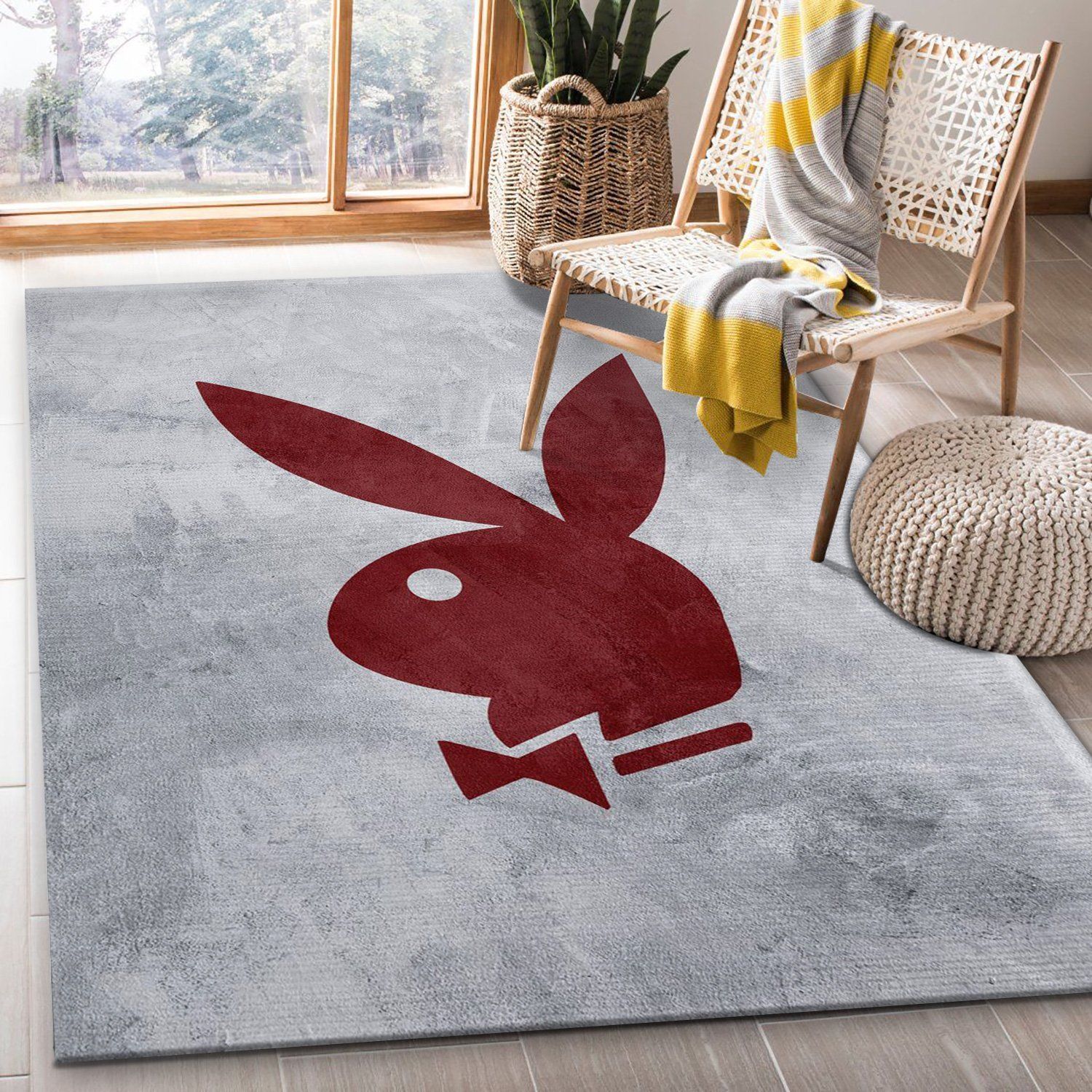 Playboy Area Rugs Fashion Brand Rug Home Decor Floor Decor - Indoor Outdoor Rugs