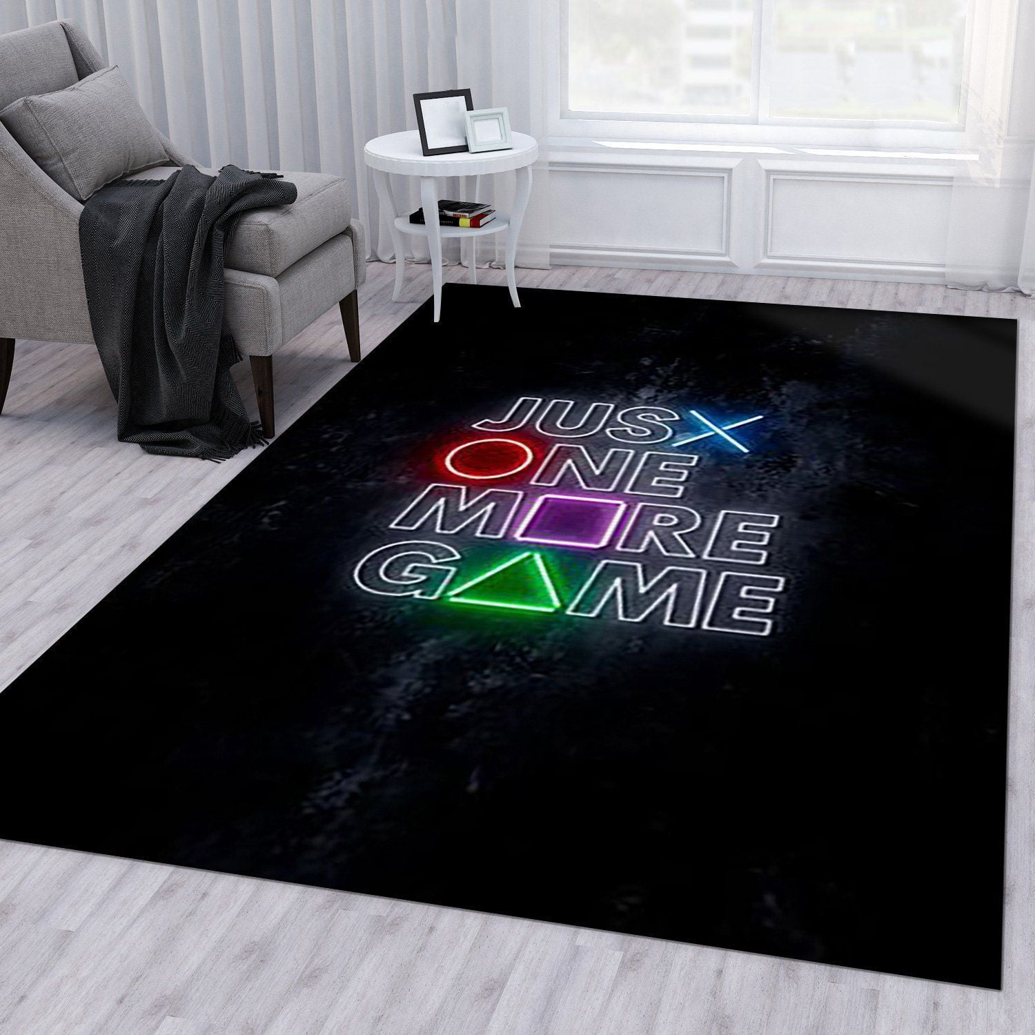 Playstation V28 Area Rug Living Room Rug Home US Decor - Indoor Outdoor Rugs