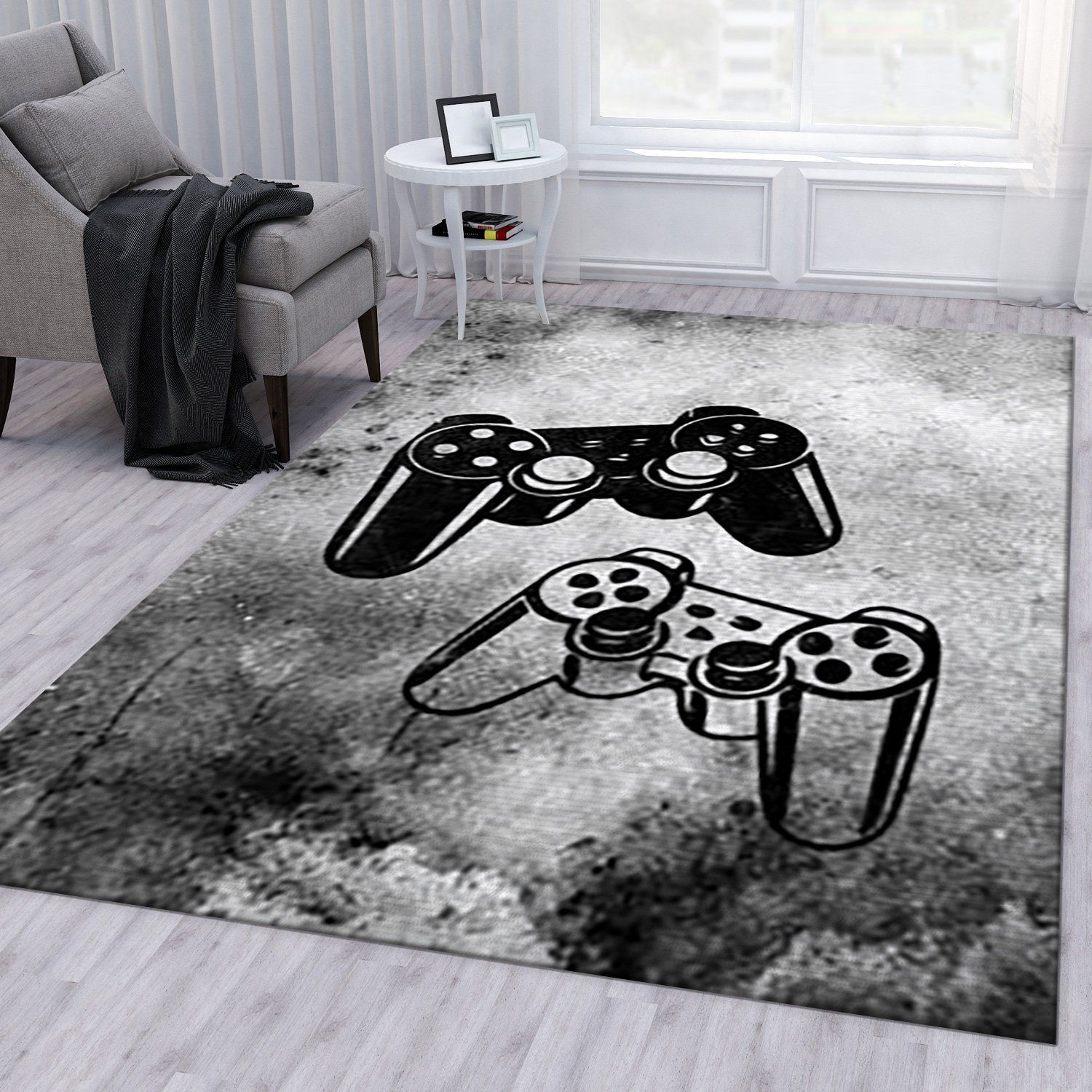 Playstation V44 Area Rug For Gift Bedroom Rug Home US Decor - Indoor Outdoor Rugs