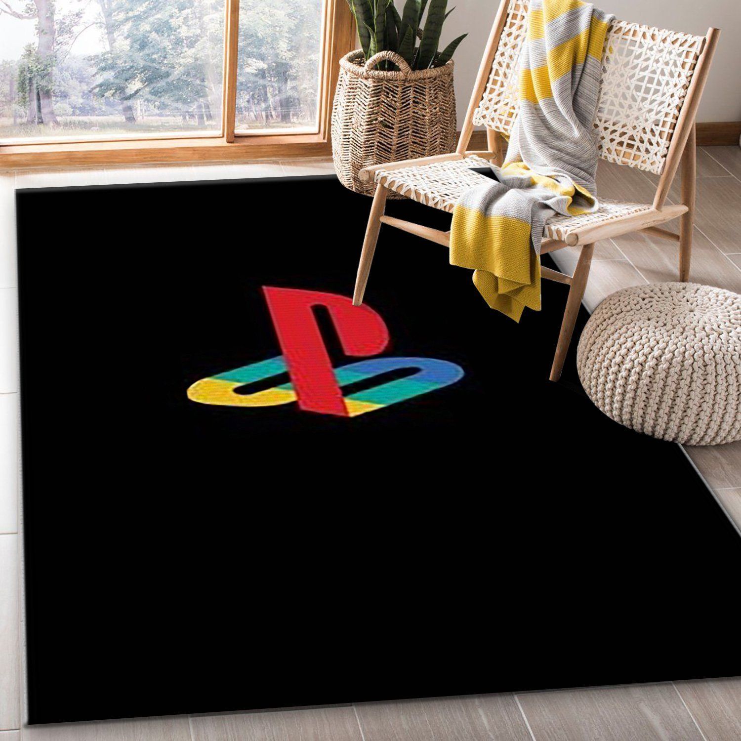 Playstation V52 Rug Living Room Rug Home US Decor - Indoor Outdoor Rugs