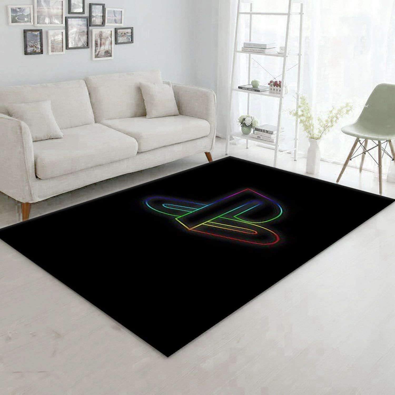 Playstation V53 Area Rug Living Room Rug Home US Decor - Indoor Outdoor Rugs