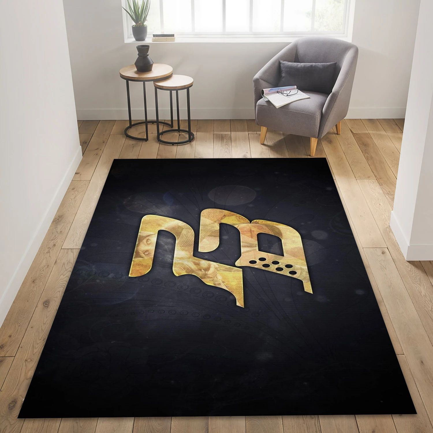 Point Blank Video Game Area Rug Area