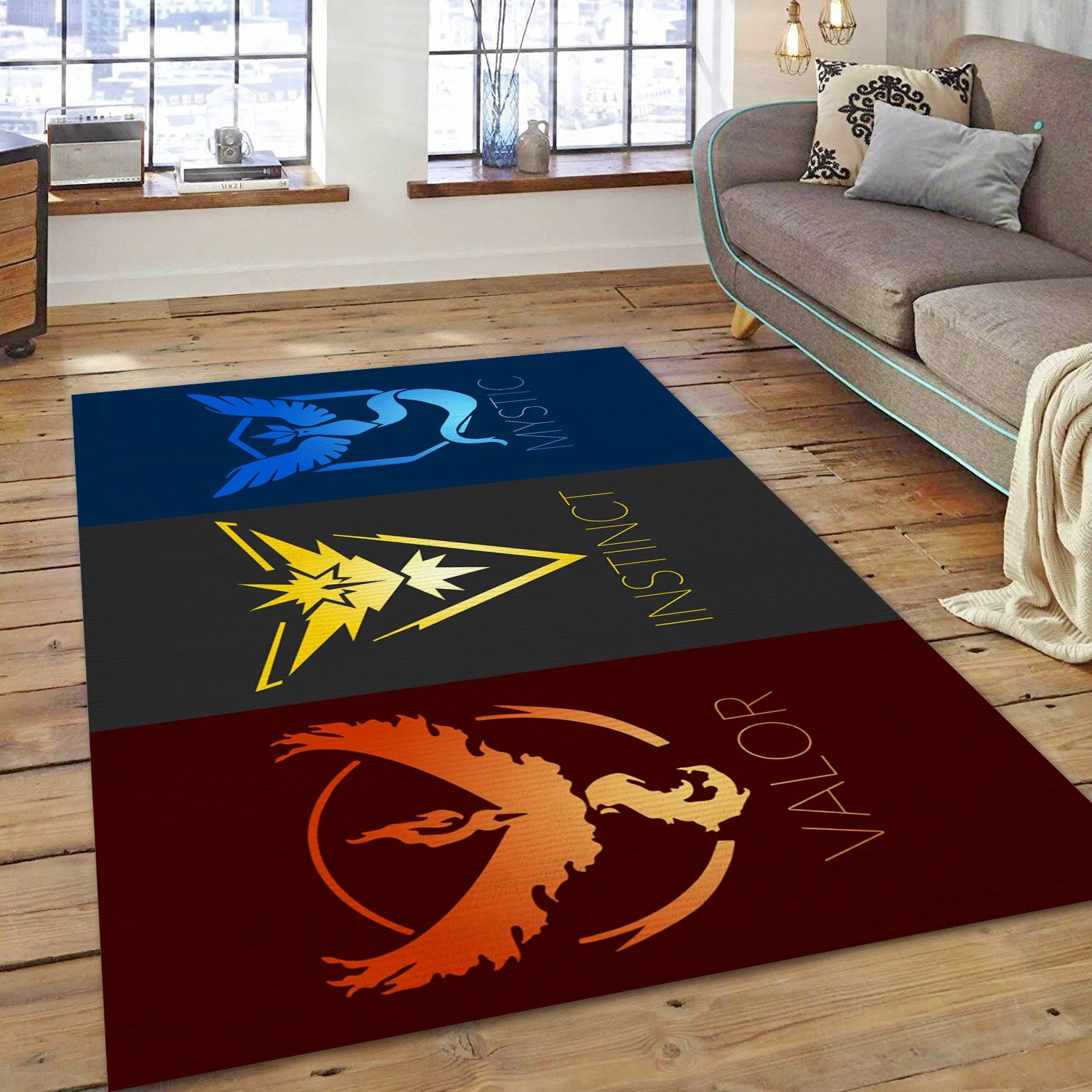 Pok Mon Gos Clans Video Game Area Rug For Christmas