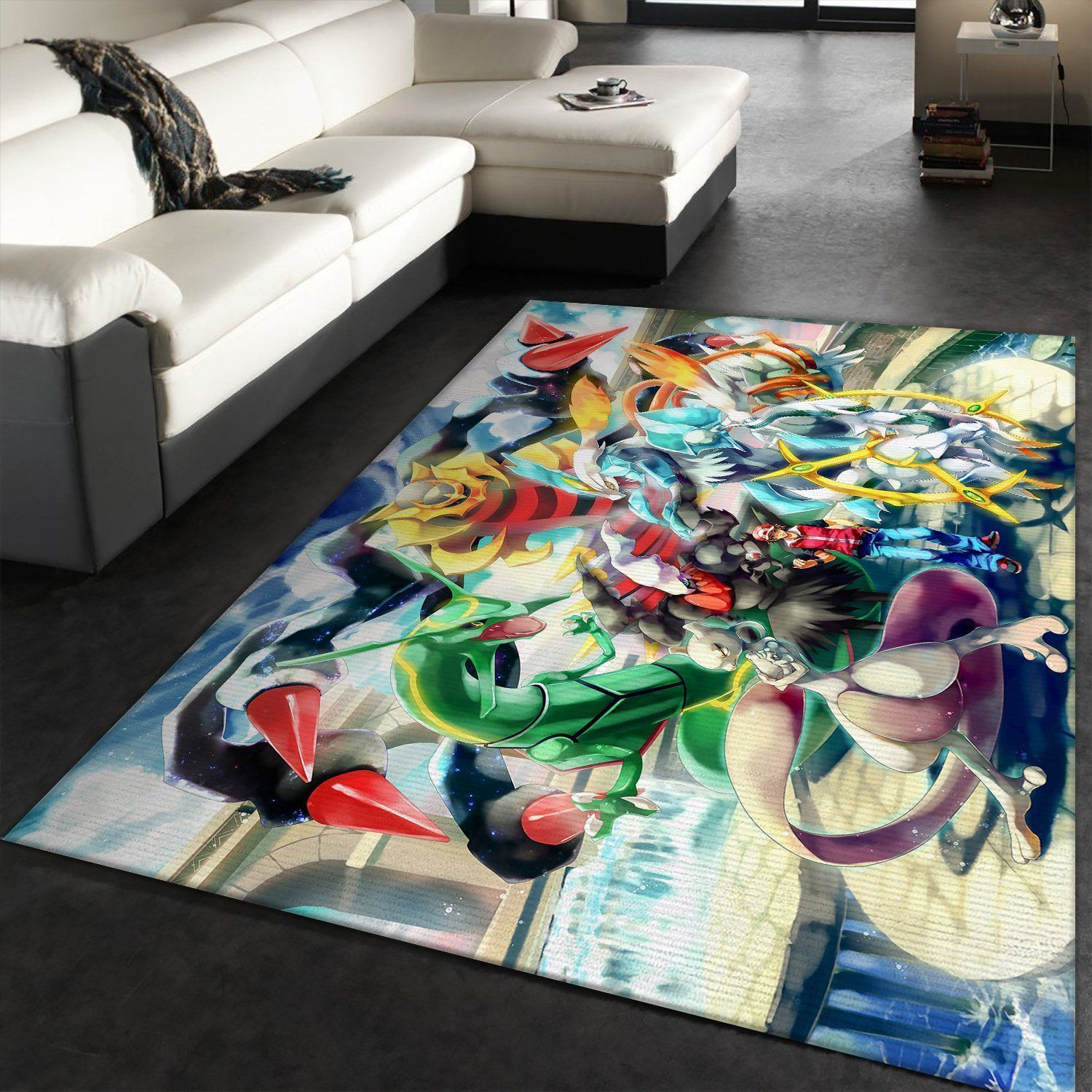 Pokemon Area Rug Geeky Carpet home decor Bedroom Living Room decor - Indoor Outdoor Rugs