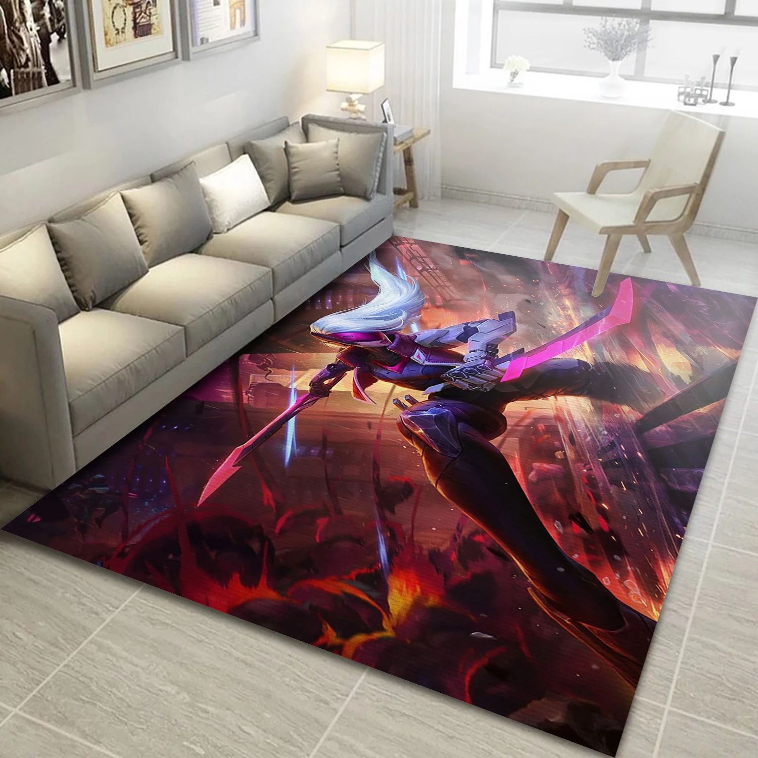 Project Katarina Game Area Rug Carpet