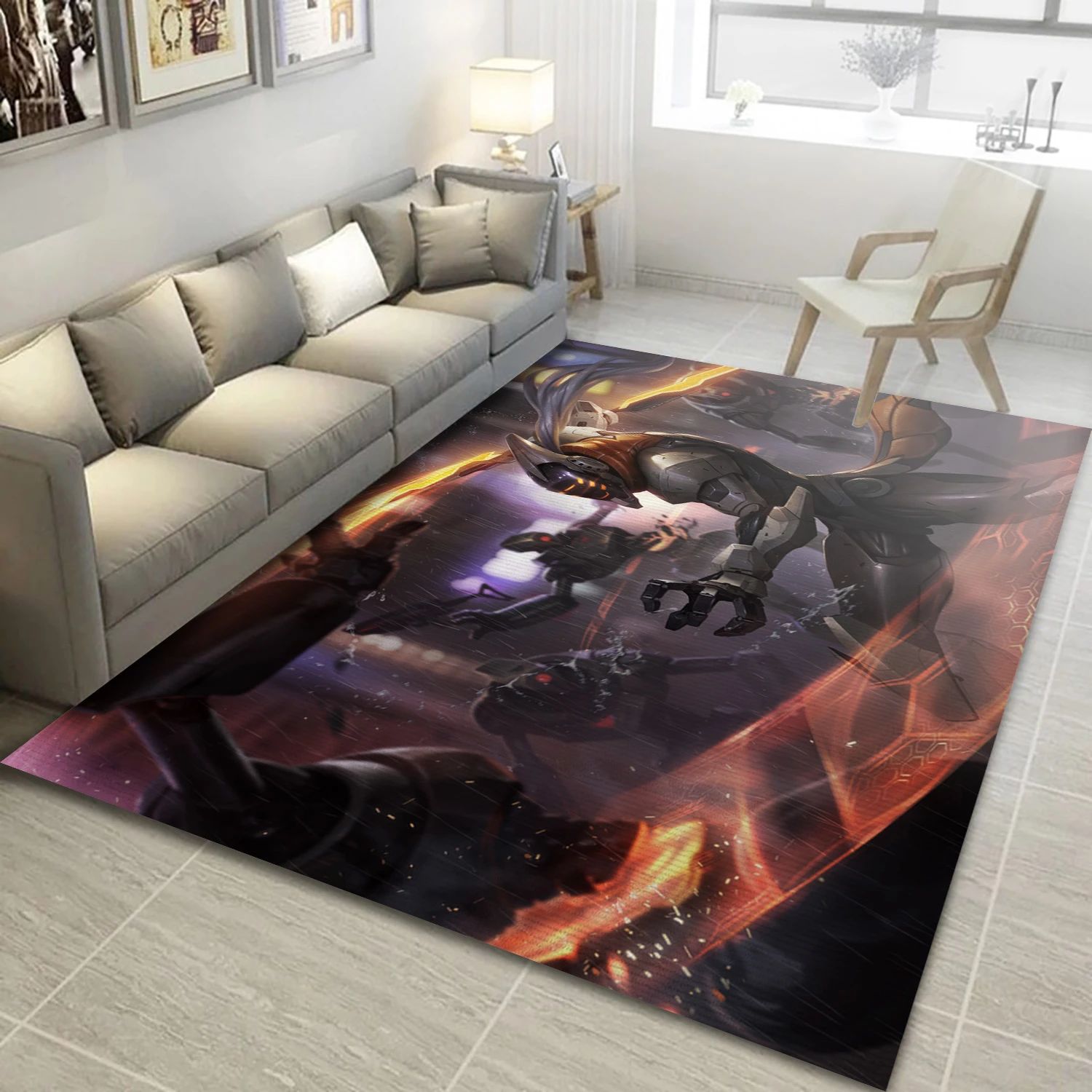 Project Master Yi Video Game Area Rug Area