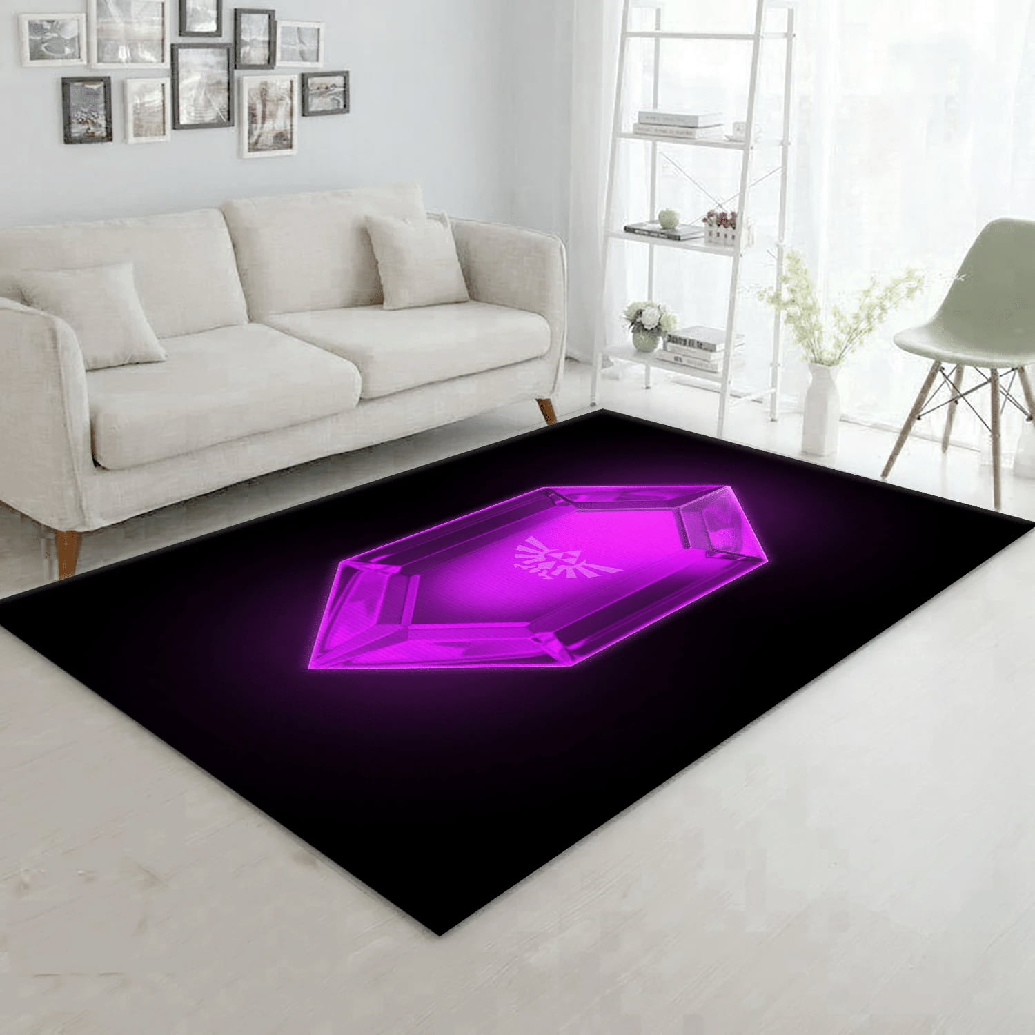 Purple Rupee Area Rug Carpet